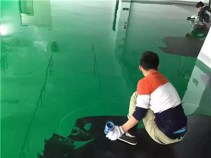 松柏镇下面给你一份环氧地坪漆施工的完整流程