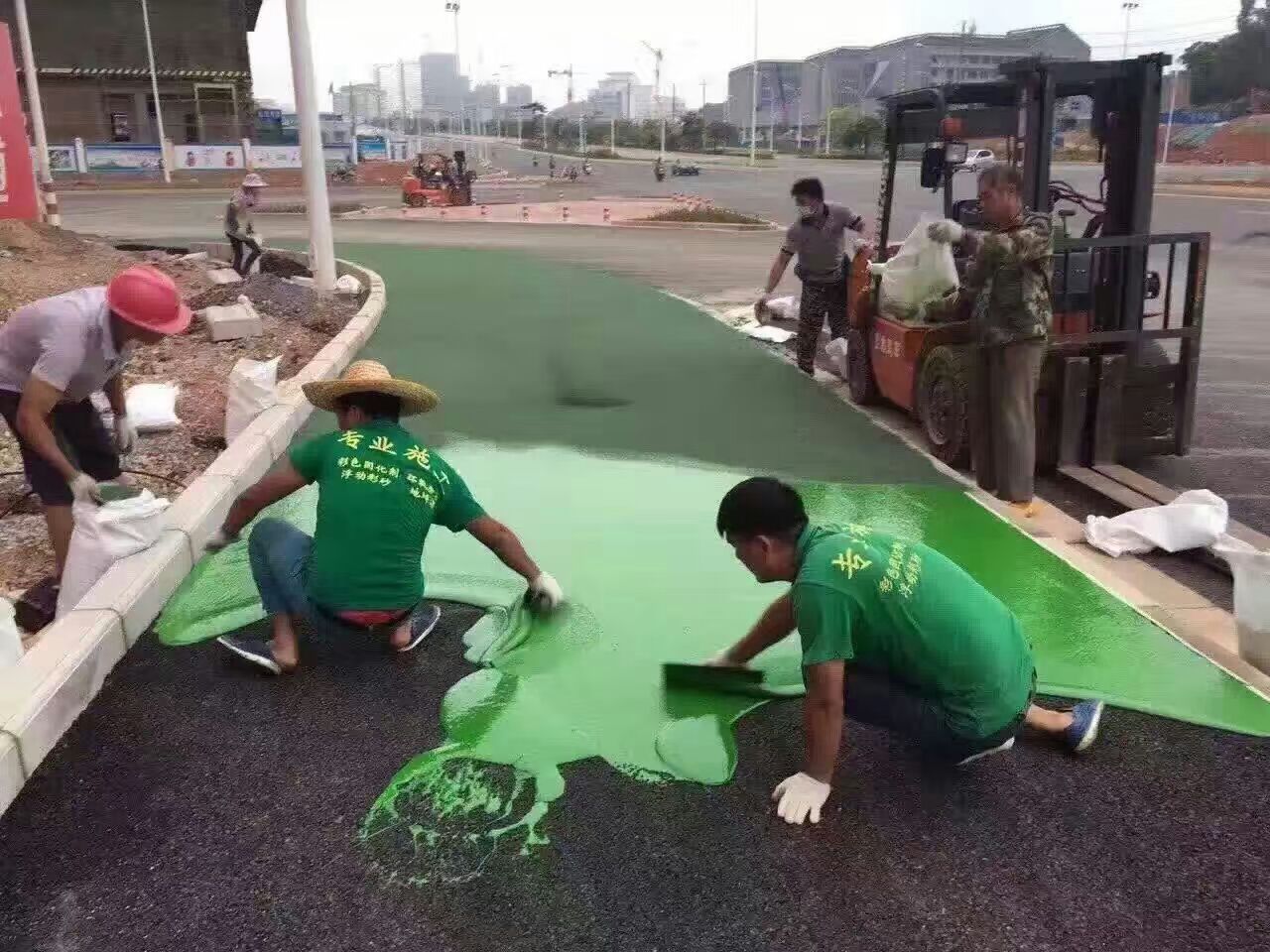 松柏镇 地坪漆翻新施工全流程方案
